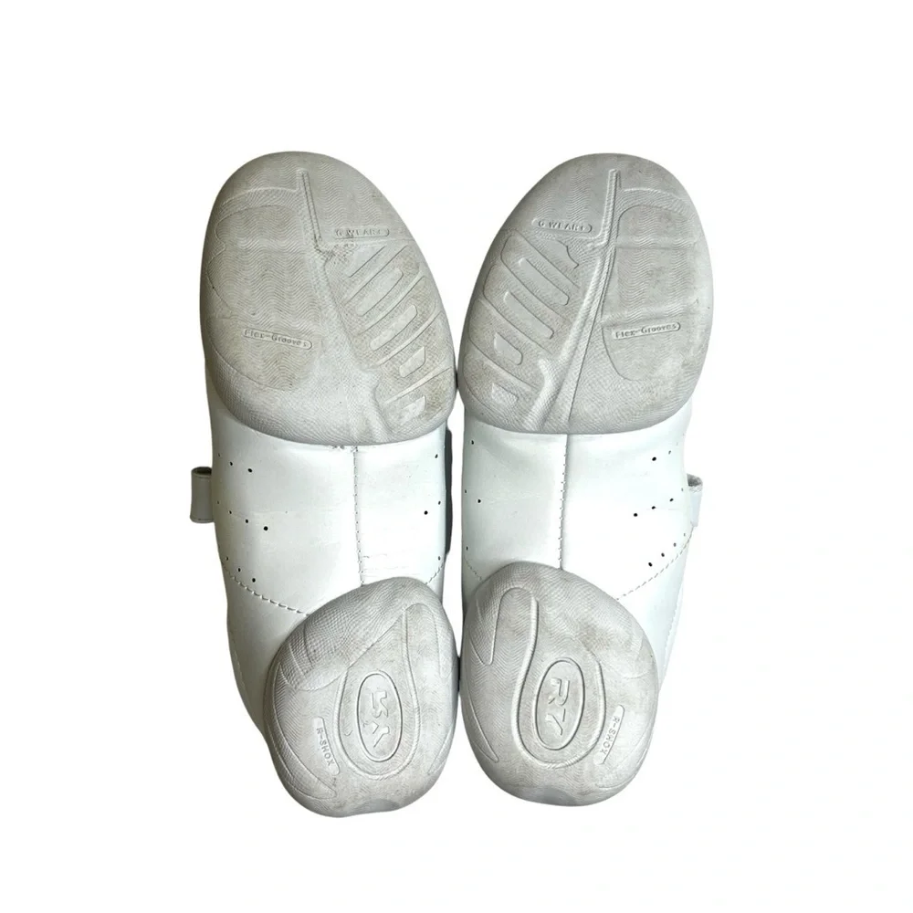 BAXINIER Girls White Cheerleading Dance Sneakers. Size EU 33 (U.S. size 1) - Picture 7 of 9